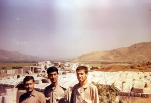 ساخت بیمارستان صحرایی مریوان در دفاع مقدس