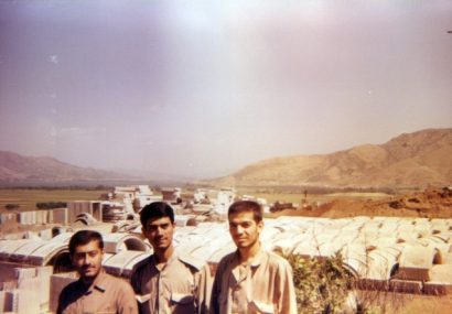 ساخت بیمارستان صحرایی مریوان در دفاع مقدس