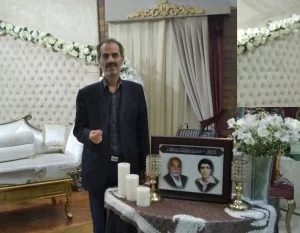 مراسم یادبود پدر شهید محمدعباسی