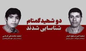 هویت شهیدان «حیدر» و «کرباسی» شناسایی شد