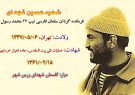 زندگی نامه شهید حسین قجه ای