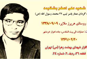 زندگی نامه شهید علی اصغر بشکیده