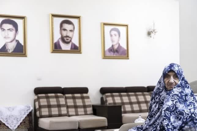 مادر شهیدی که در روز شهادت فرزندش آسمانی شد